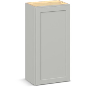 RELIABILT Parkstone II Wall Cabinet, Light Gray, 18" W, 1 Door, Fully Assembled - 641309 | Lowe's Pro Supply